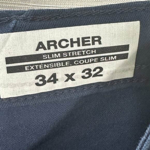 Buffalo David Bitton Jeans Mens 34 Archer Cotton Slim Stretch Pockets - Picture 9 of 10